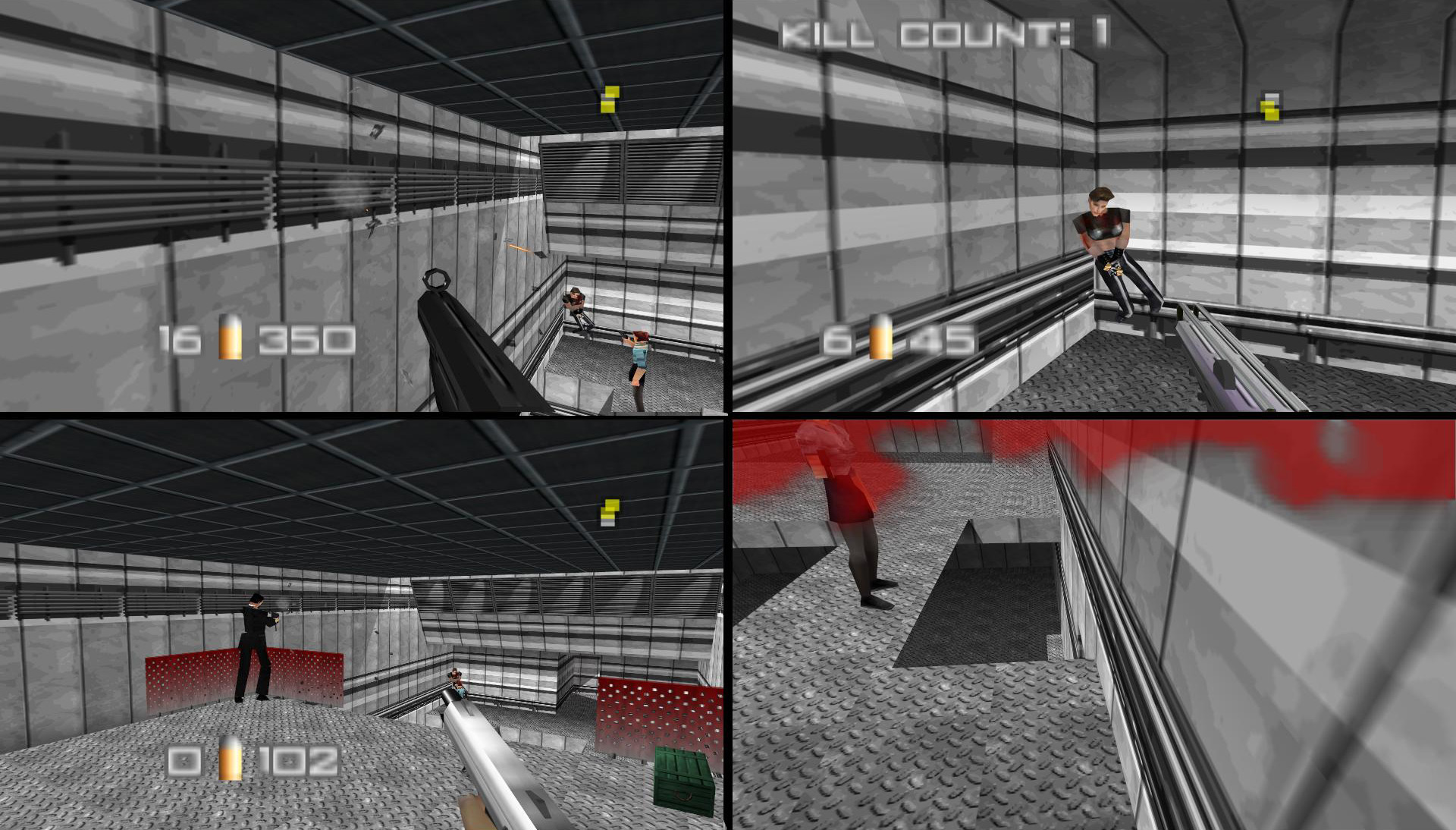 Split screen goldeneye goodness