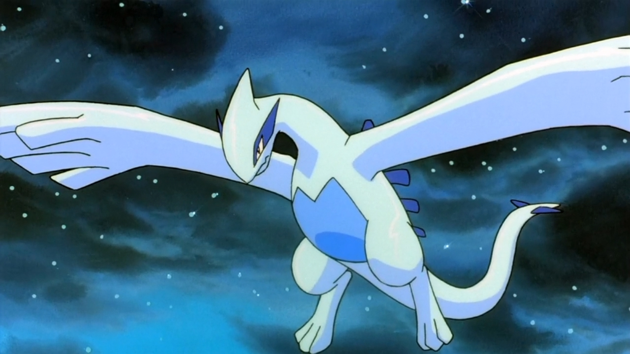 Lugia in Pokemon anime.