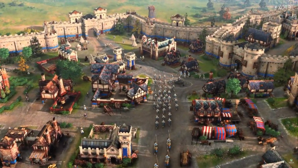 A scene from Age of Empires IV