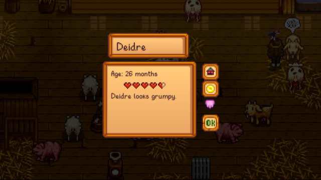 Stardew Valley animal mood