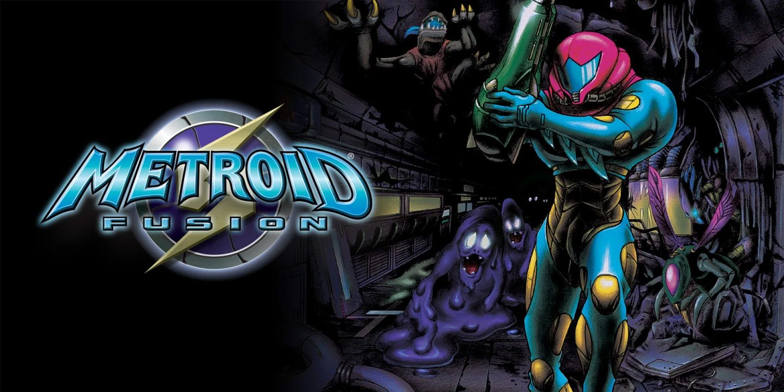 Metroid Fusion, key box art as it appears on Nintendo Switch