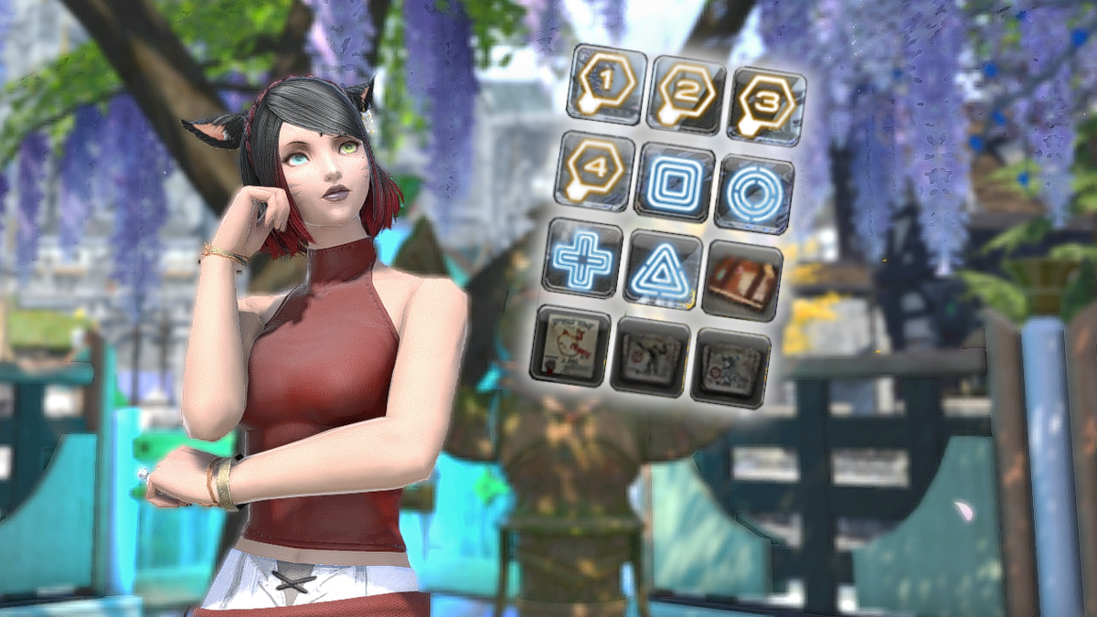 Hotbar in Final Fantasy XIV