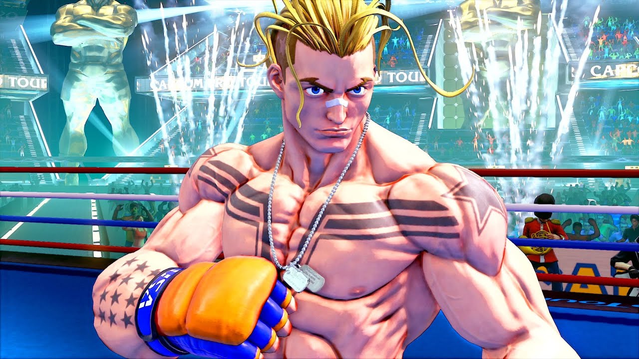 Luke in Street Fighter V