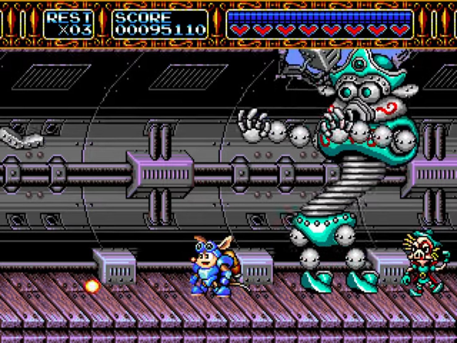 Rocket Knight Adventures Gyrating Robot