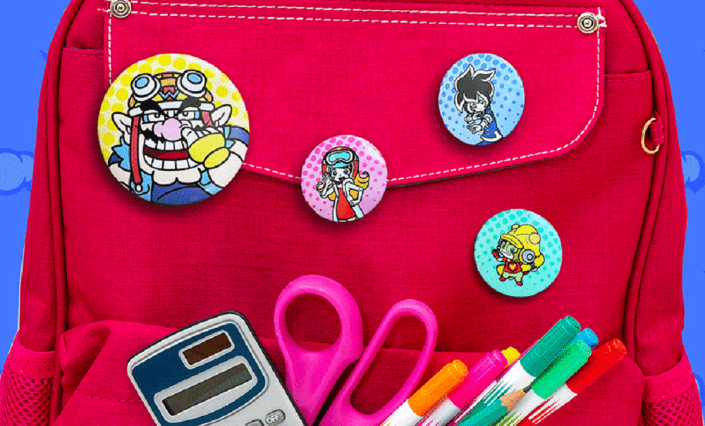 WarioWare buttons