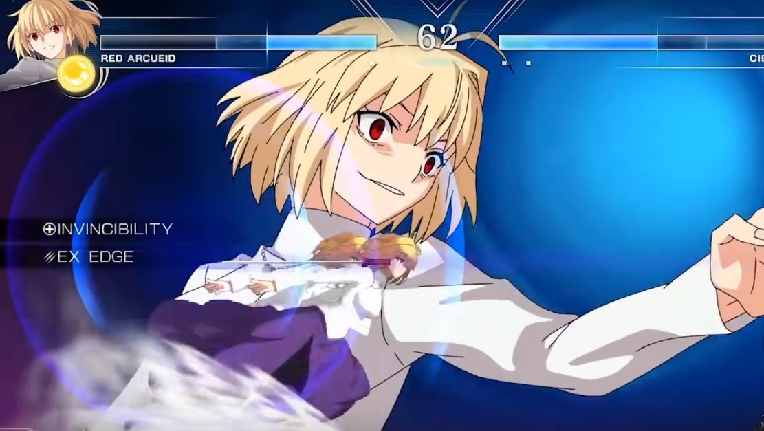 melty blood type lumina red arcueid