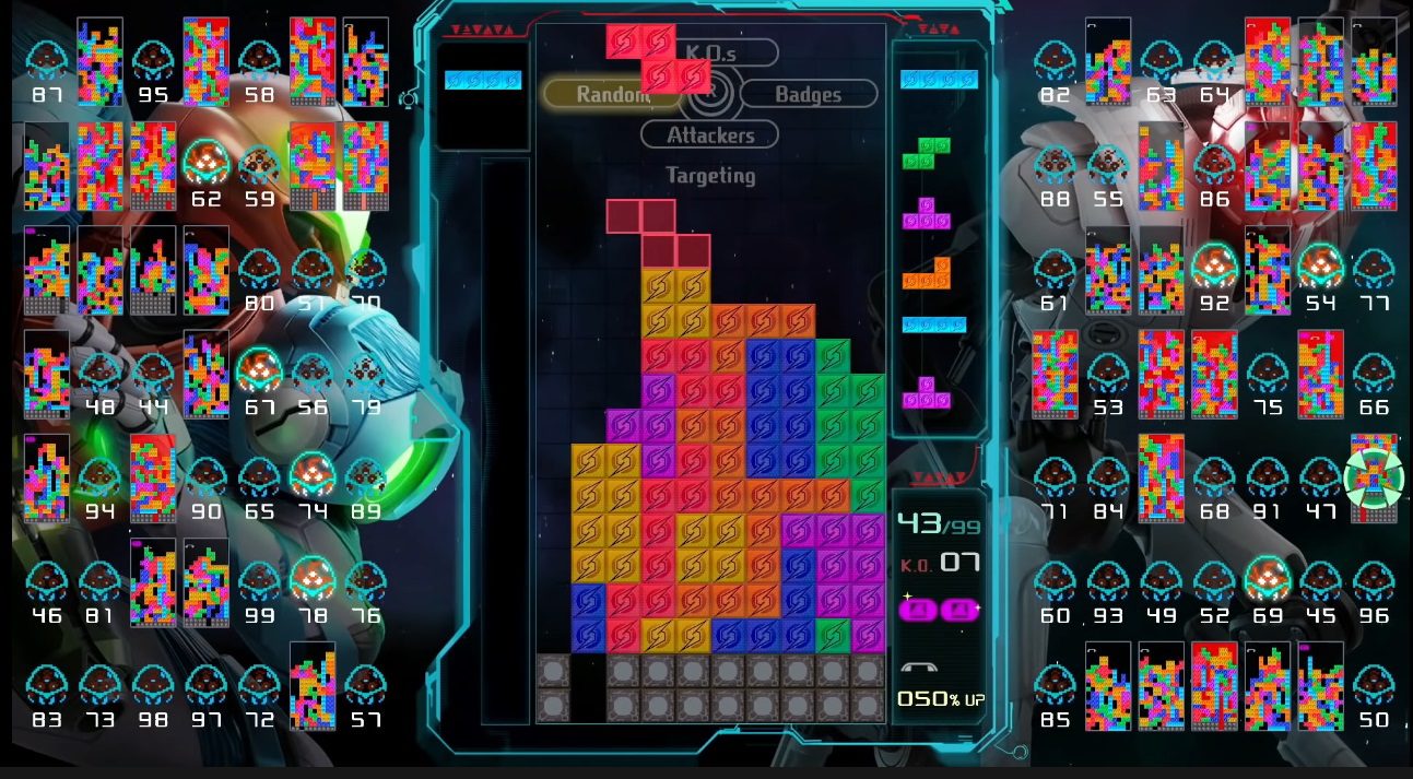 metroid dread tetris 99 theme