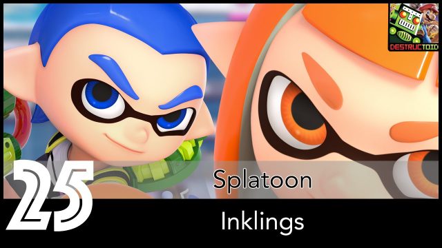 Smash Bros Ranked #25 Splatoon