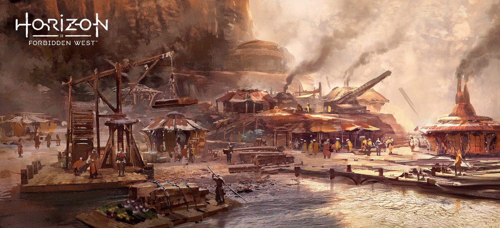 Horizon Forbidden West world concept art