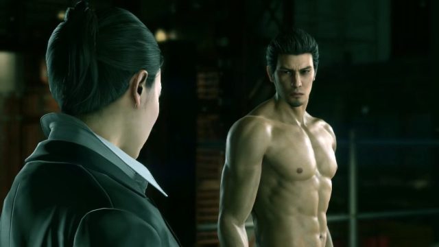 Kiryu has some serious hug potential