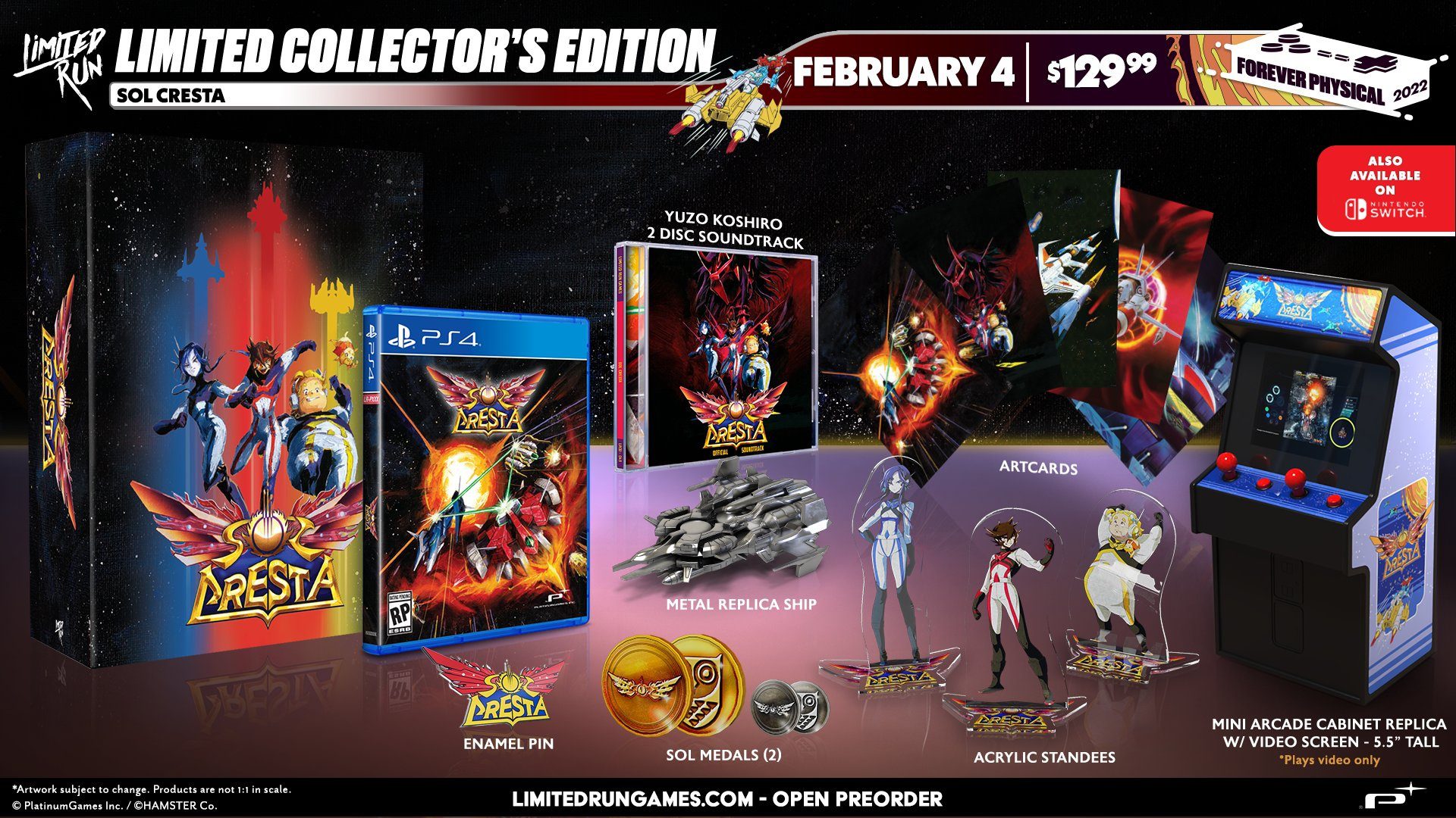 sol cresta limited run games collectors edition