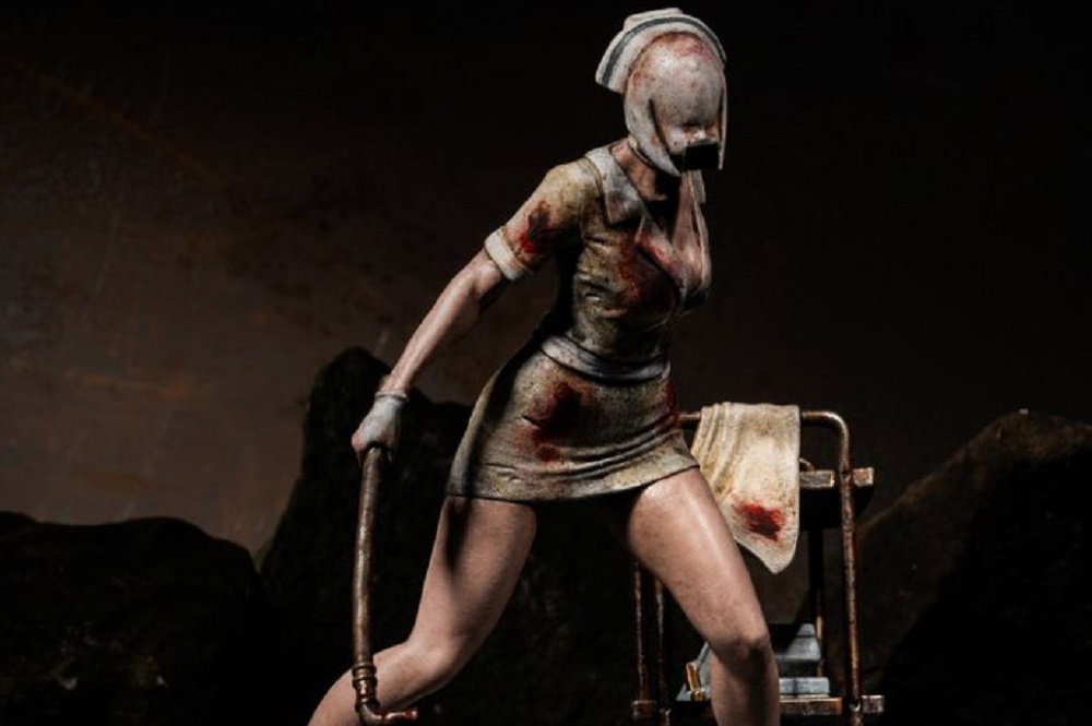 silent hill 2 nurse numskull statue