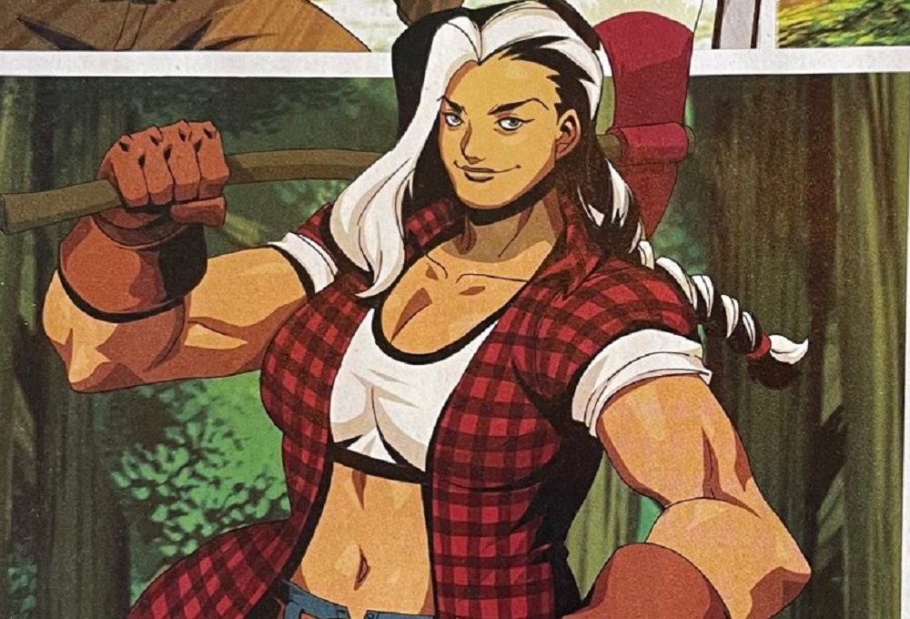 street fighter 6 pietra comic book lumberjack