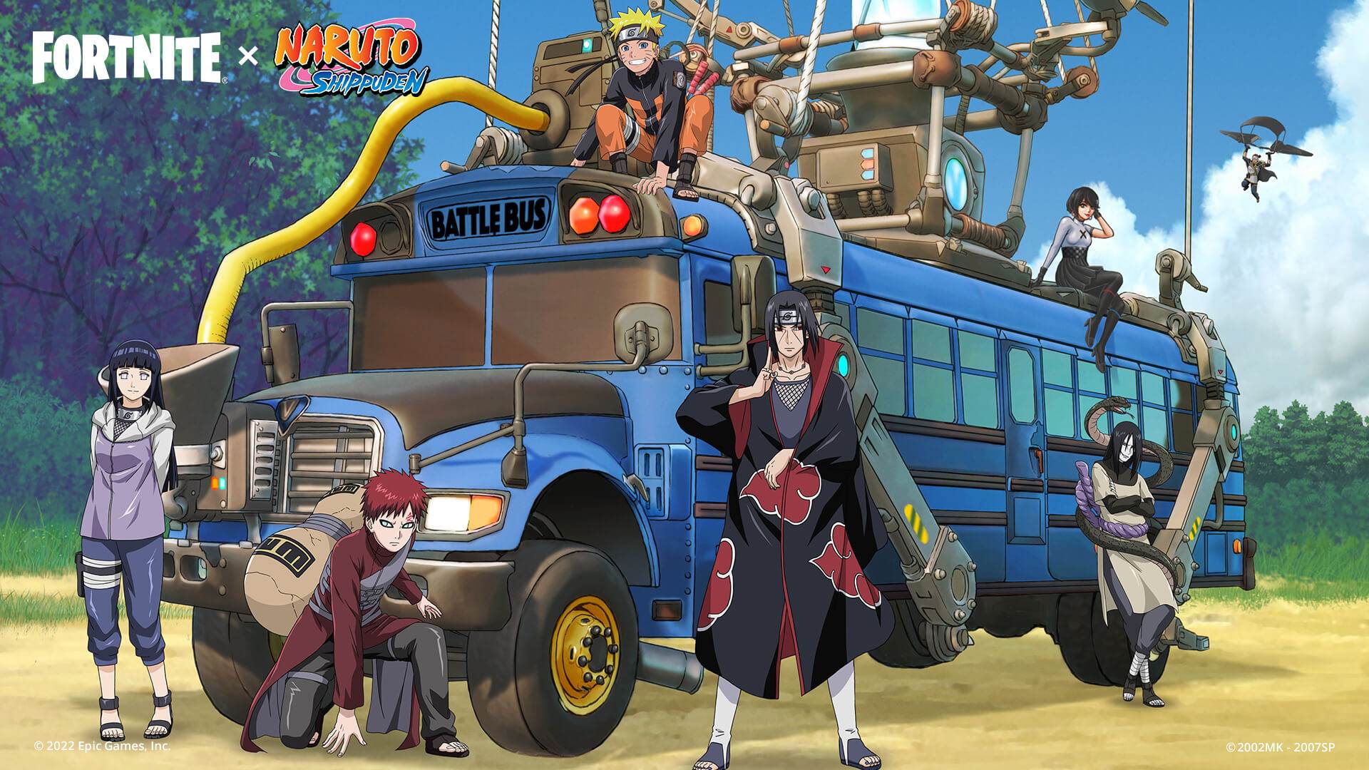 Naruto Fortnite collaboration