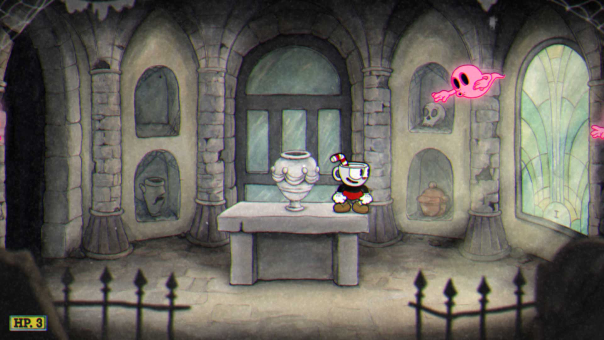 How to replay the mausoleum levels in Cuphead