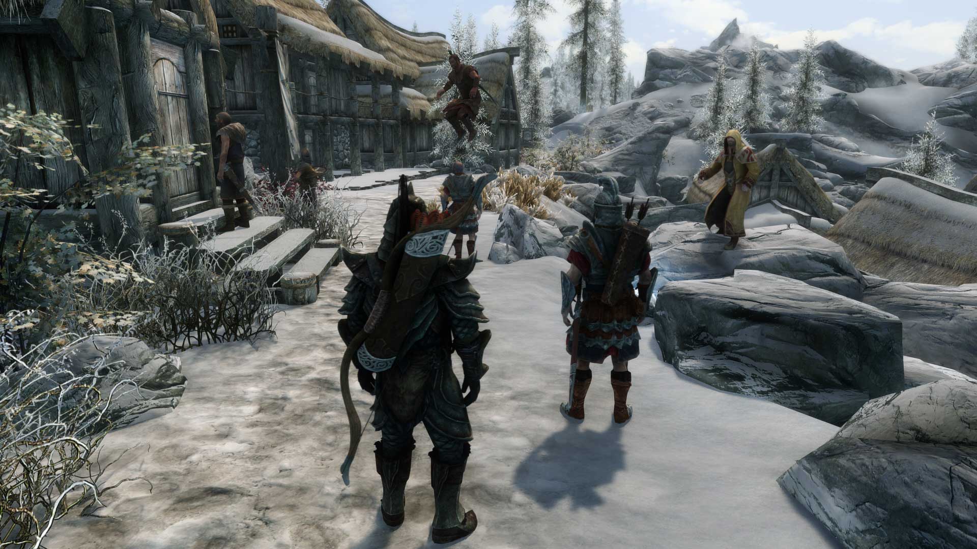 Skyrim Together Reborn online co-op mod