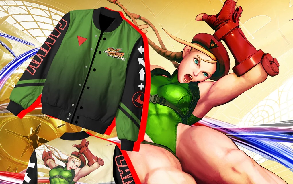 street fighter jackets nerds clothing capcom