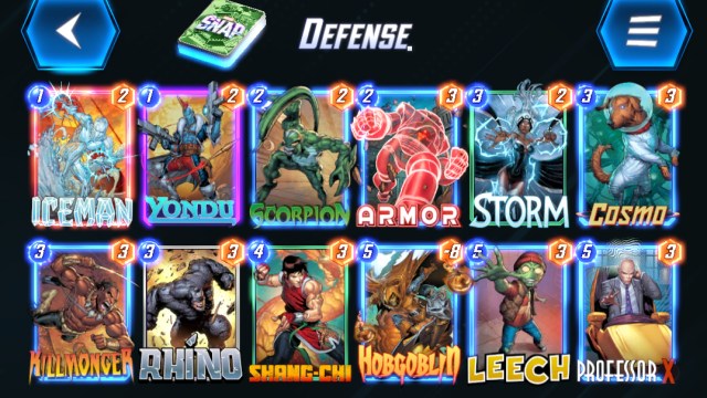 Defense Deck Pool 2