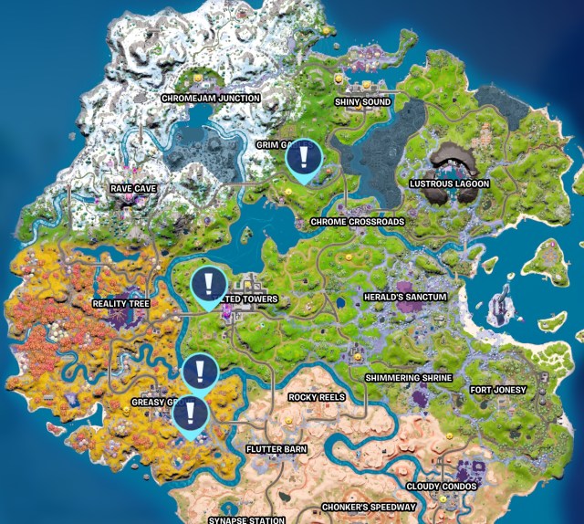 How to finish all the Fortnite Star Wars Skywalker Week challenges map