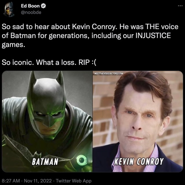 Kevin Conroy Ed Boon