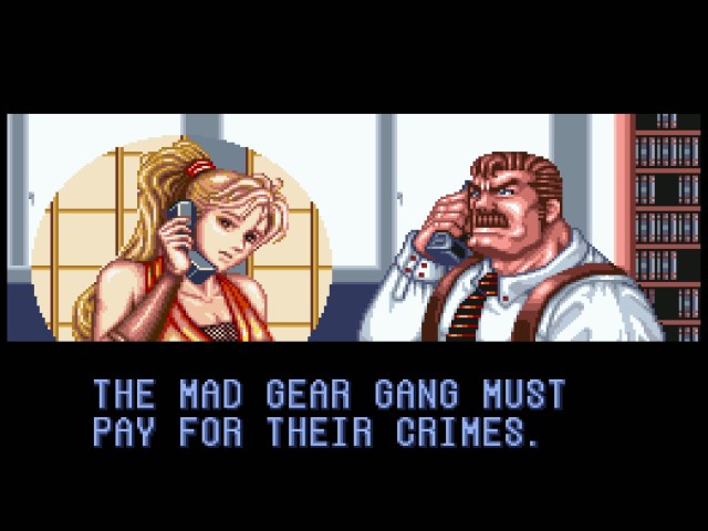 Final fight 2 Dialogue