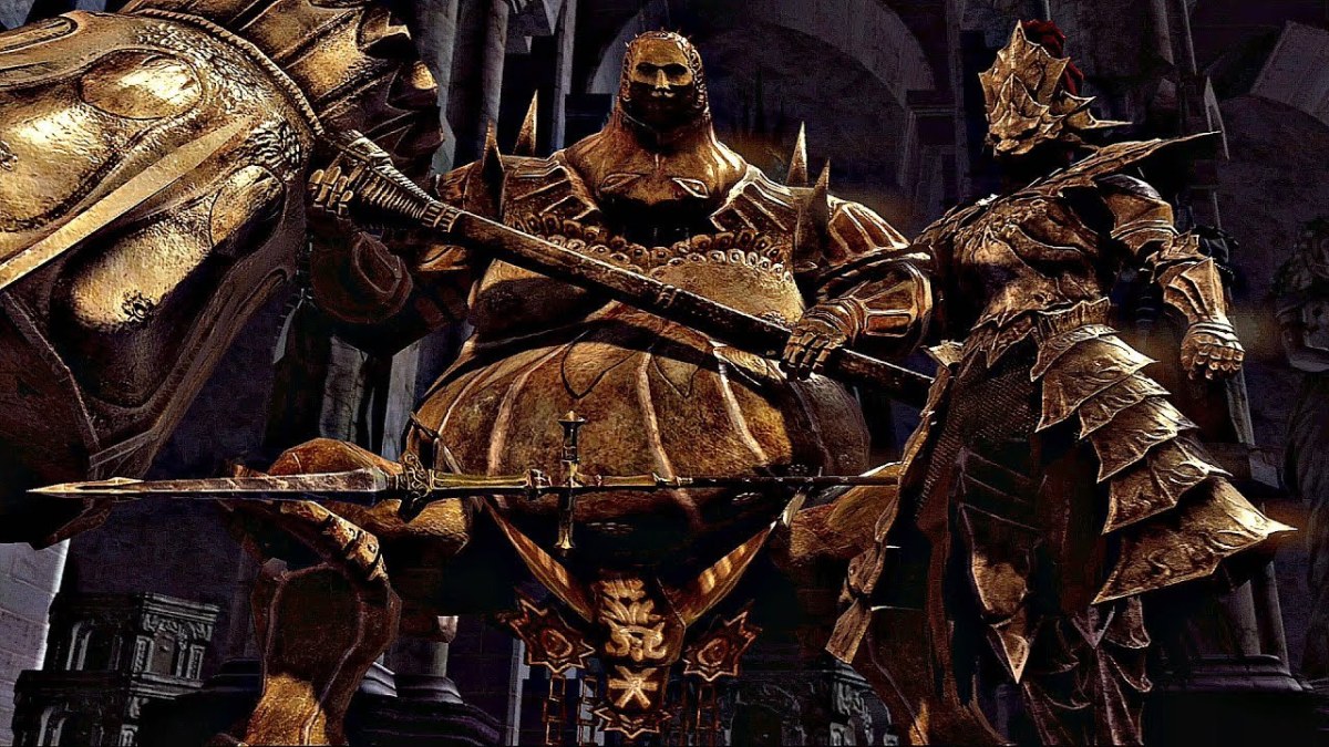 That's actually Ornstein and Smough from Dark Souls, but we just couldn't help ourselves.