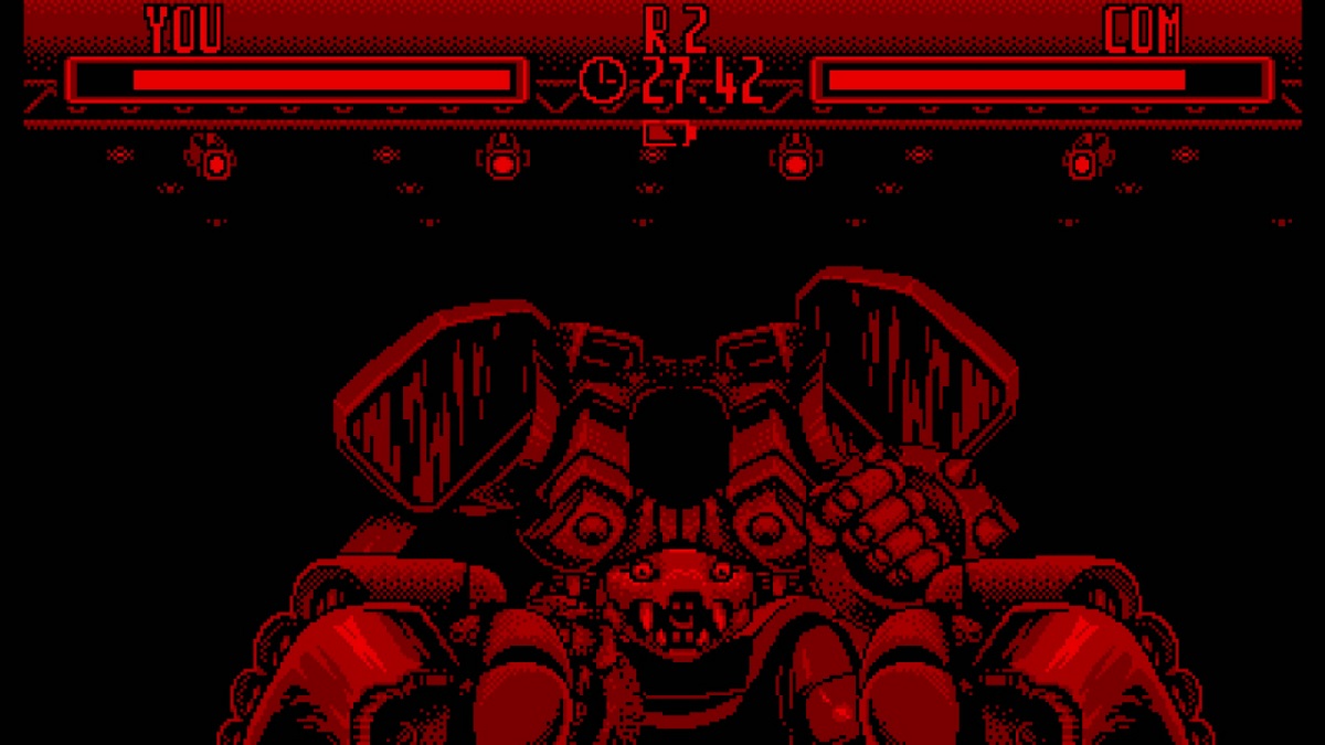 Virtual Boy Teleroboxer - Crotchface