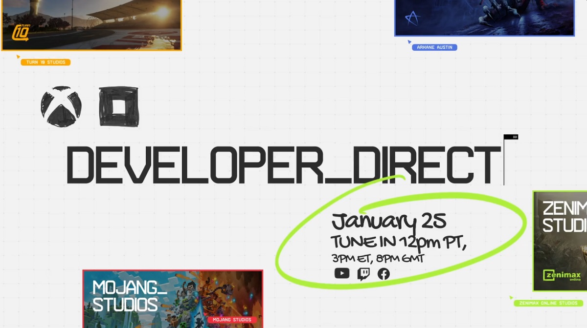 developer direct xbox live stream