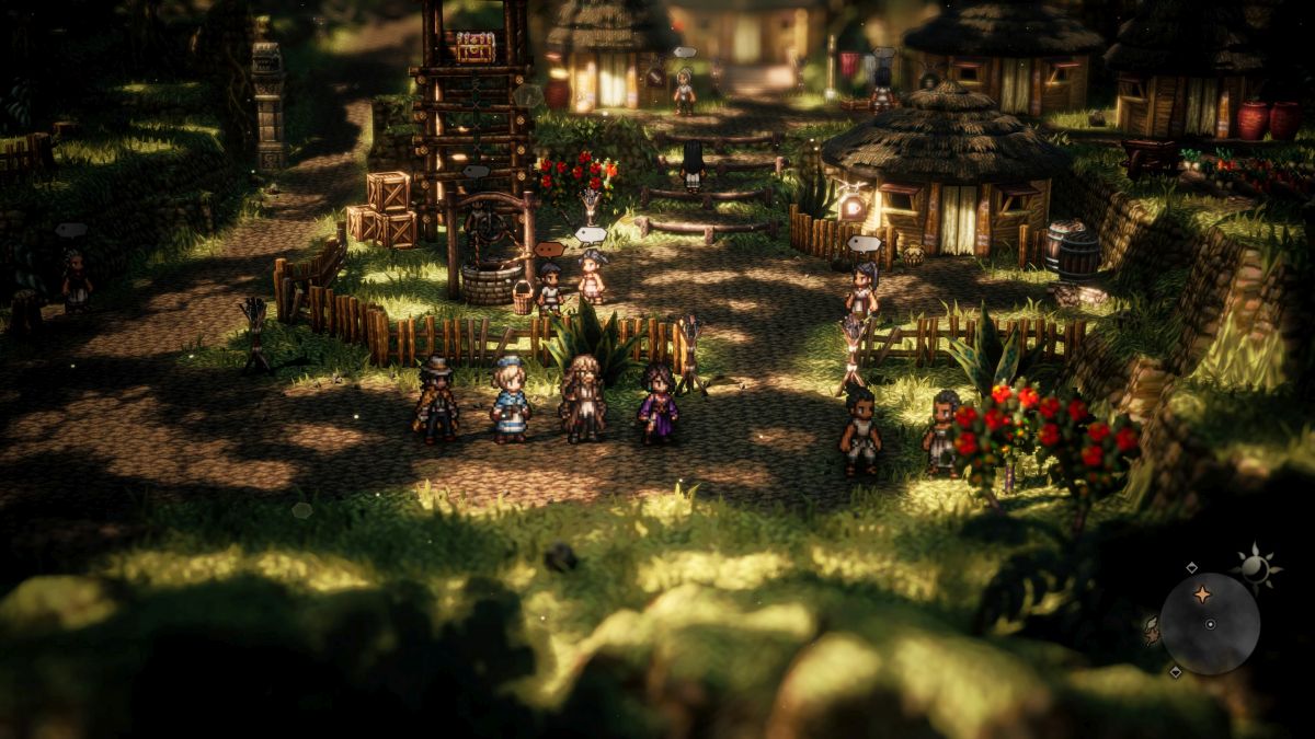 Octopath Traveler 2 Beasting Village