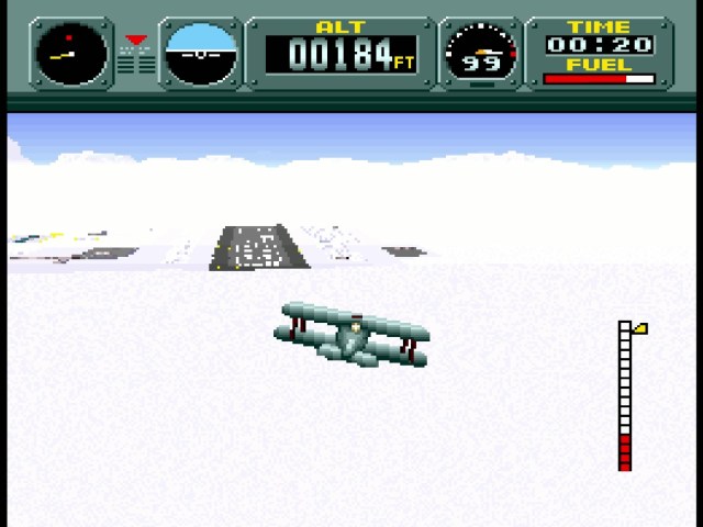 Pilotwings Snowy Flight