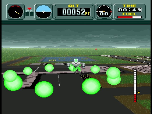 Pilotwings Stormy Jetpacking