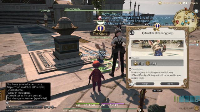 FFXIV unlock Loporrits tribe quests