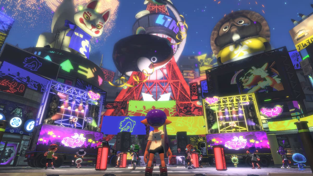 Splatoon 3 main hub