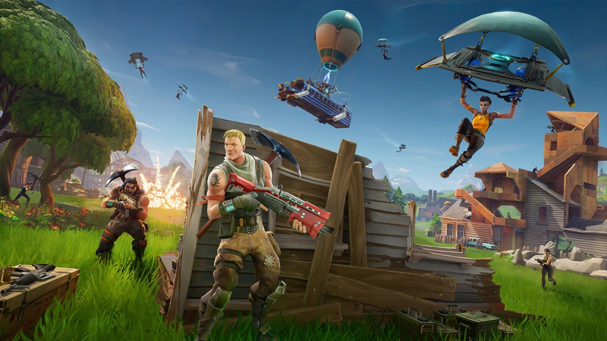 Fortnite is free to download and play from the Nintendo Switch eShop