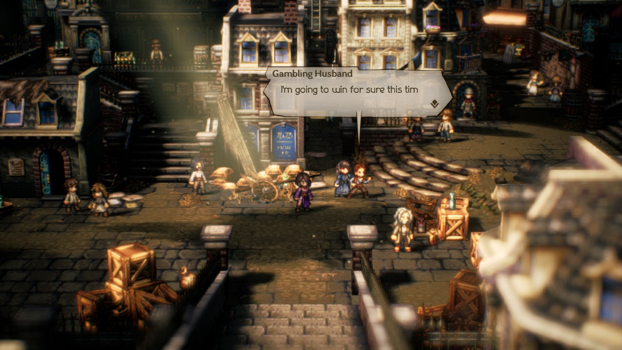 Octopath traveler 2 a gambling man quest start