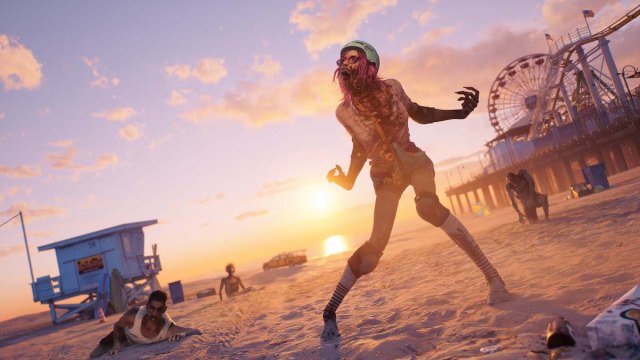 dead island 2 zombie on the beach