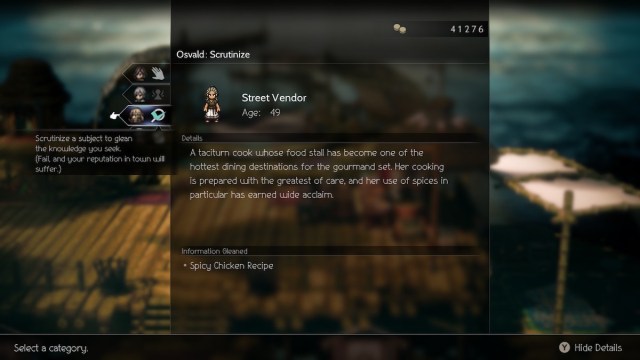 octopath traveler 2 spicy chicken recipe