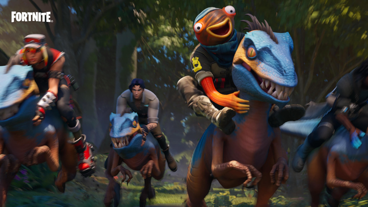 Where to find a raptor and ride it in Fortnite Wilds