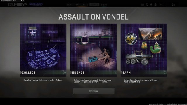 Assault on Vondel Seasonal event in MW2 Warzone