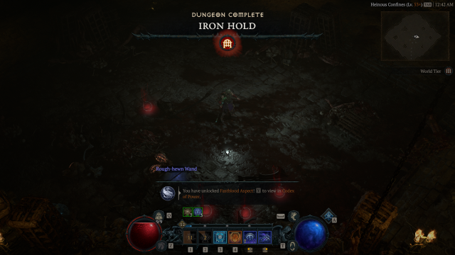 Diablo 4 Iron Hold Dungeon Rewards