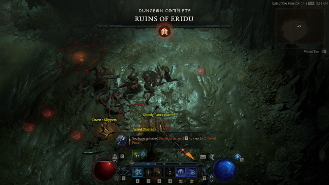 Diablo 4 Ruins of Eridu Dungeon Rewards