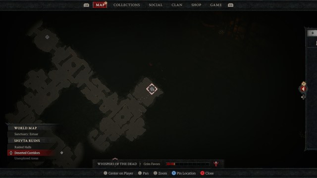 Second Bloodstone location in Shivta Dungeon in Diablo 4