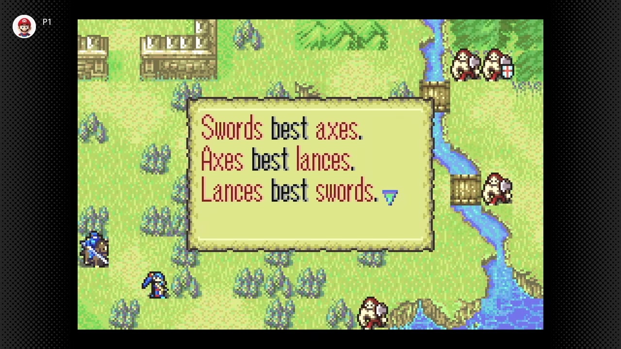 Fire Emblem GBA screenshot - Switch Online Expansion Pack