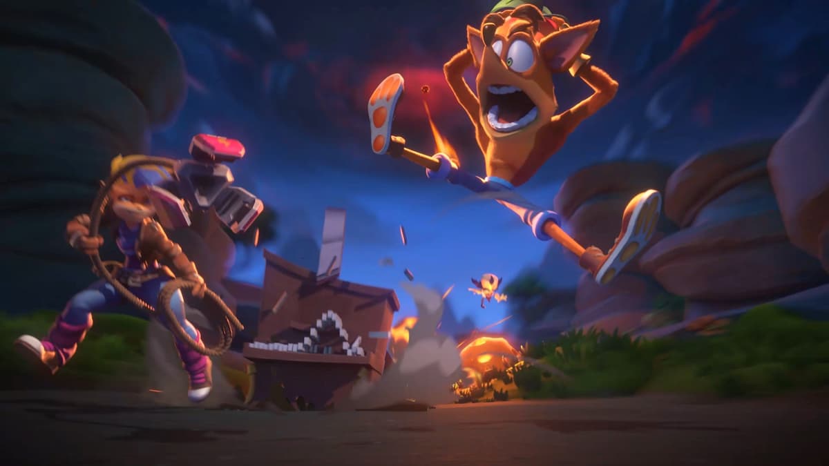 Crash Team Rumble intro cutscene