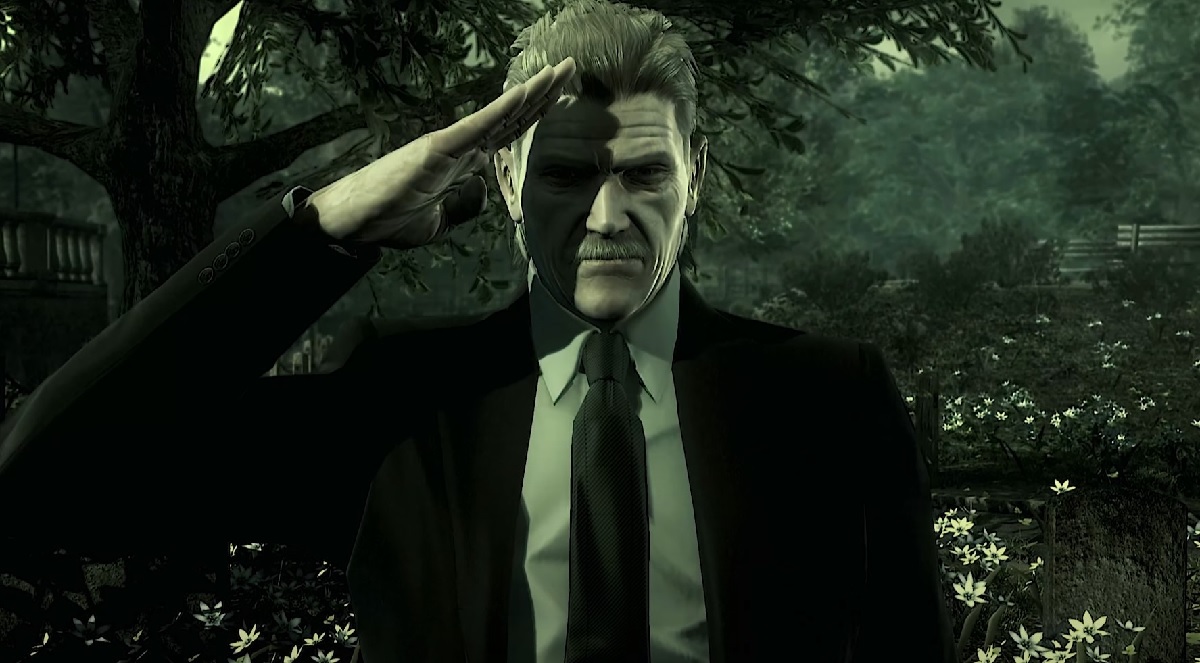 old snake in metal gear solid 4