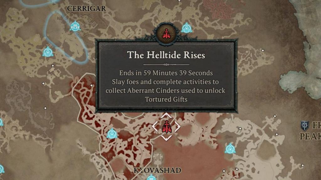 A Helltide event in Diablo 4