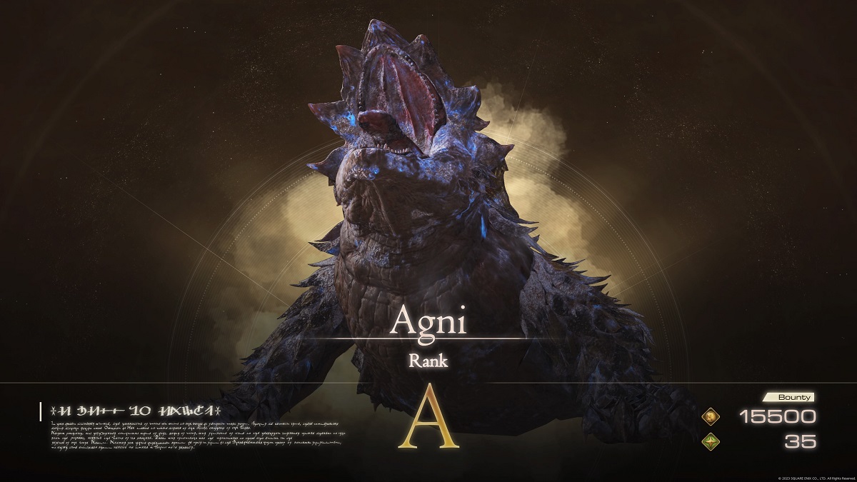 Final Fantasy XVI Agni