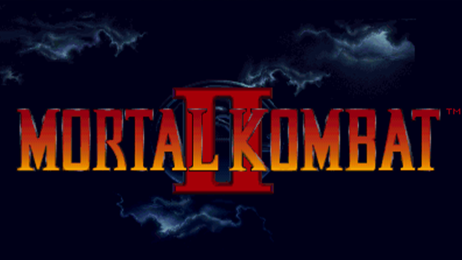 Mortal Kombat 2 title screen