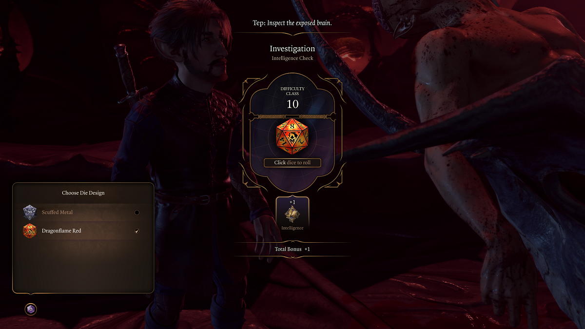 How to change the Dice skin in Baldur's Gate 3