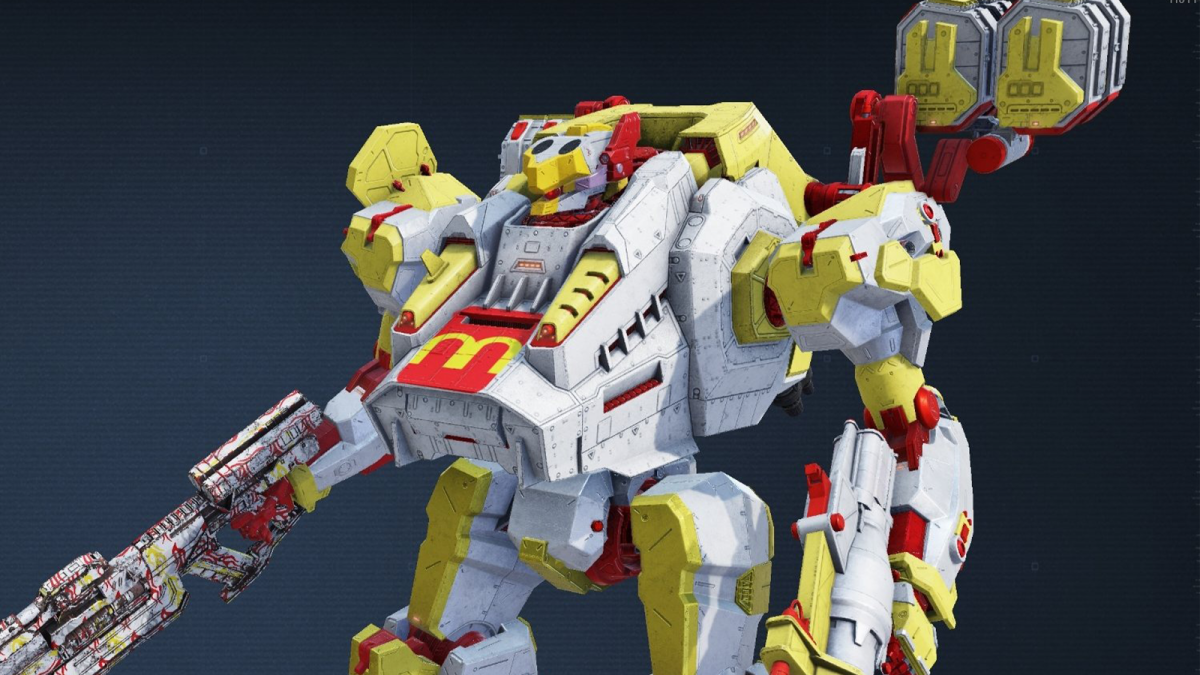 BawkbaSoup's Armored Core unit, the McChicken